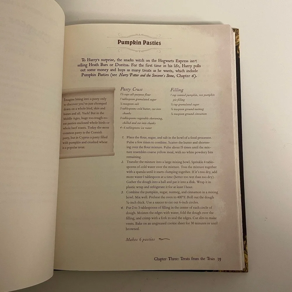 Unofficial Harry Potter Cookbook, Dinah Bucholz‎ Hardcover EUC